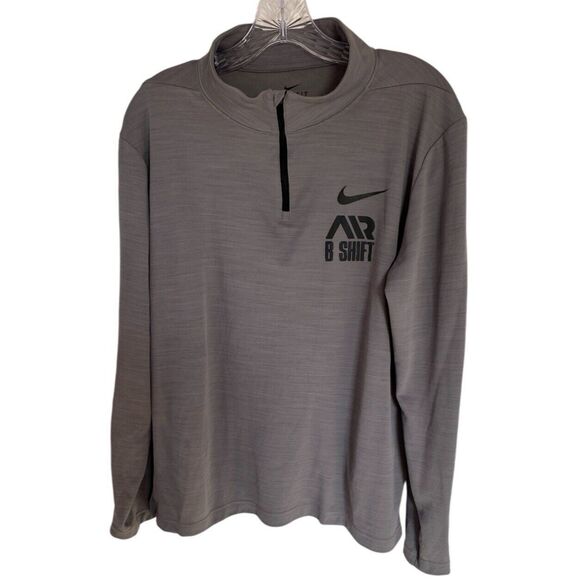 Nike Other - Nike Air B Max 93 Shift 1/4-Zip Pullover Gray - Men's Large